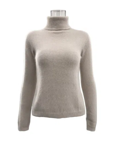 Max Mara Long-sleeved Sweater In Gray