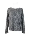 Max Mara Long-sleeved Sweater In Gray