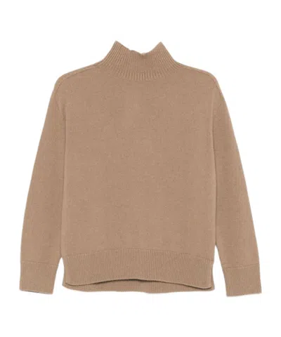 Max Mara Long-sleeved Sweater In Multi