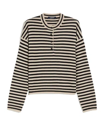 Max Mara Long-sleeved Sweater In Neutral