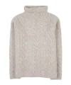 Max Mara Long-sleeved Sweater In Nude