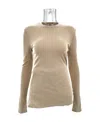 Max Mara Long-sleeved Sweater In Nude