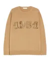 Max Mara Maxmara Women 1951 Sequin Embroidery Pullover In Nude