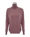 Max Mara Long-sleeved Sweater In Red