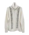 Max Mara Long-sleeved Sweater In White