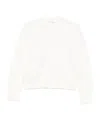 Max Mara Long-sleeved Sweater In White