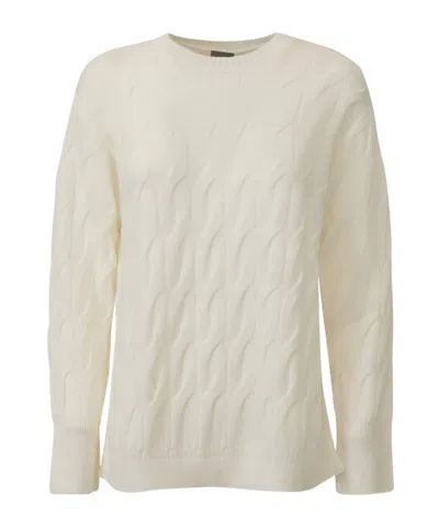 MAX MARA CABLE KNIT QUID SWEATER
