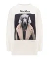 Max Mara Long-sleeved Sweater In White