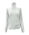 Max Mara Long-sleeved Sweater In White