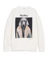 Max Mara Long-sleeved Sweater In White