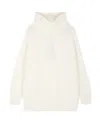 Max Mara Long-sleeved Sweater In White