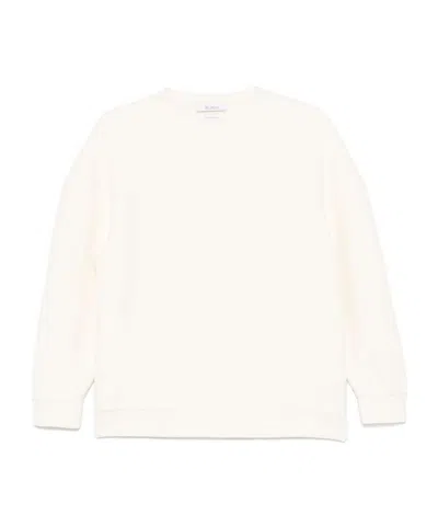Max Mara Long-sleeved Sweater In White