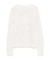 Max Mara Onde Sweater In White