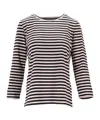 Max Mara Blackwhite Long Sleeve Striped T-shirt