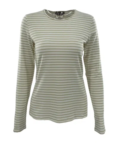 Max Mara Long Sleeved T-shirt In Gray