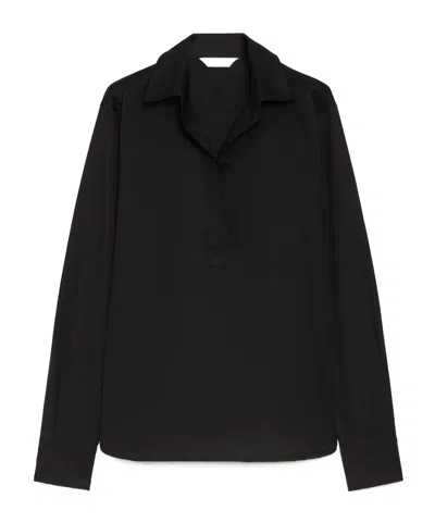 MAX MARA MAX MARA V-NECK LONG-SLEEVED SHIRT