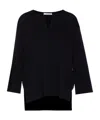 Max Mara Editto Top In Black