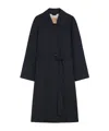 Max Mara Long-sleeved Windbreaker In Black