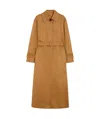 Max Mara Long-sleeved Windbreaker In Brown