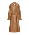 Max Mara Long-sleeved Windbreaker In Brown