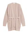 Max Mara Balzac Wool & Cashmere Cardigan Powder In Nude