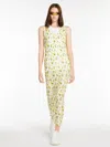 Max Mara Long Sleeveless Dress In Vanilla