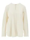 Max Mara Long-sleeves Blouse In Neutral
