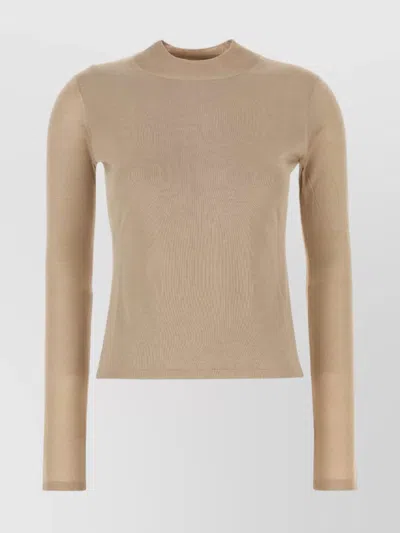 MAX MARA LONG SLEEVES FALESIA SILK SWEATER