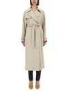 Max Mara Manuela Coat In Beige