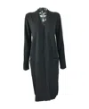 Max Mara Long Style Sweater In Black
