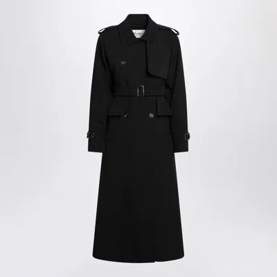 MAX MARA MAX MARA LONG TRENCH IN SABLE