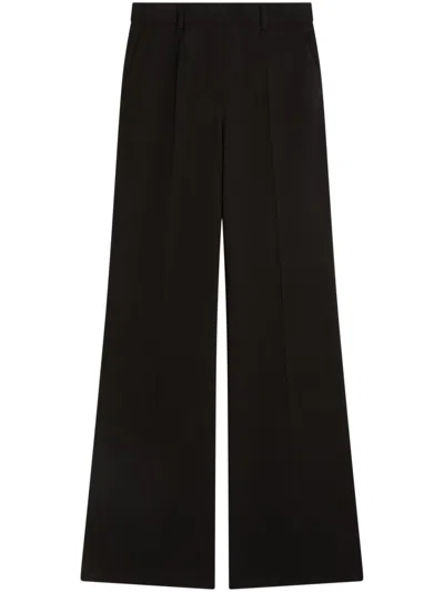 MAX MARA MAX MARA LONG WIDE-LEG TROUSERS WITH TAILORED FIT AND SIDE POCKETS