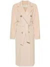 Max Mara 101801 Virgin Wool And Cashmere Iconic Coat In Pink