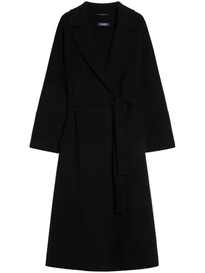 MAX MARA MAX MARA LONG WOOL COAT WITH BELTED WAIST