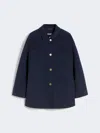 Max Mara Eleonora Button Pockets Shirt In Blue