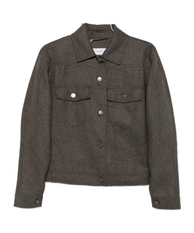 MAX MARA LONG-SLEEVE CASUAL JACKET