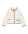 Max Mara Long-sleeve Buttoned Jacket In Neutral