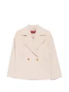 Max Mara Long.sleeve Jacket In Neutral