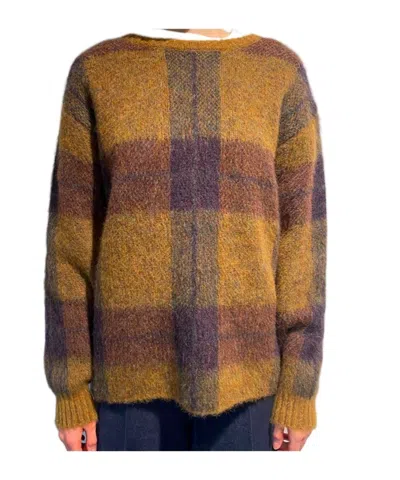Max Mara Long-sleeve Knit Top In Multi