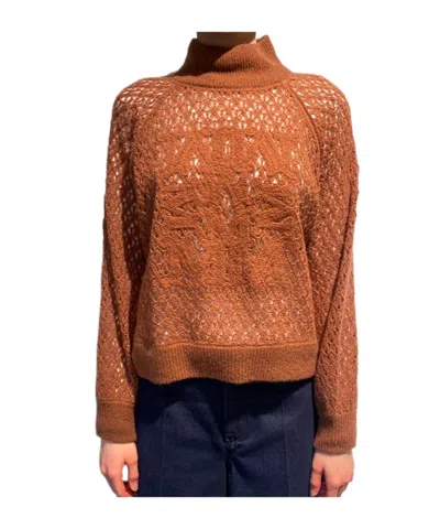 Max Mara Long-sleeve Knit Top In Neutral