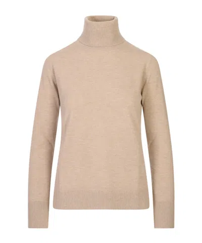 Max Mara Long-sleeve Knit Top In Pink