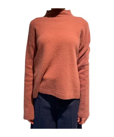 Max Mara Long-sleeve Knit Top In Pink