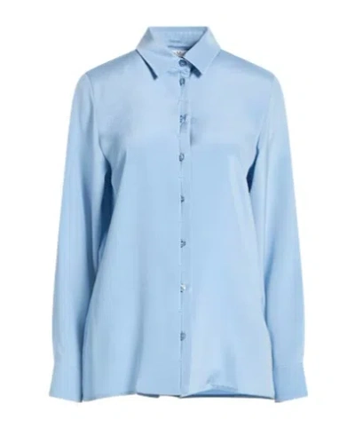 Max Mara Longsleeve Shirt In Blue