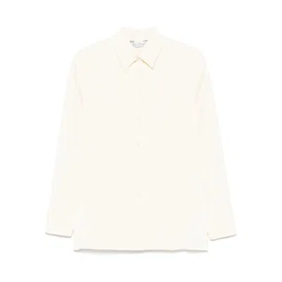 Max Mara Long-sleeve Shirt In White