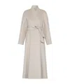 Max Mara Long-sleeved Coat In Brown