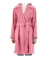 Max Mara Long-sleeved Coat In Pattern