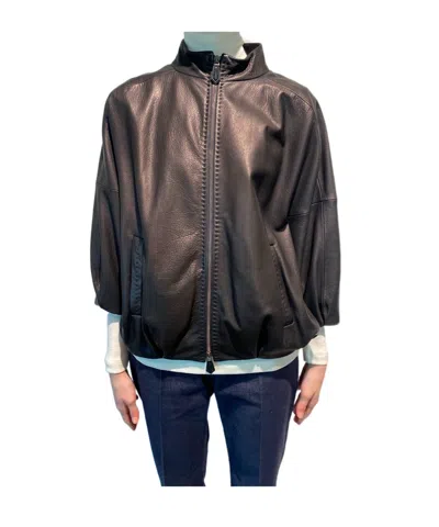 Max Mara Long-sleeved Jacket In Black
