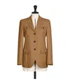 Max Mara Long-sleeved Jacket In Brown