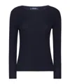 Max Mara Stretch Viscose Jersey T-shirt In Blue