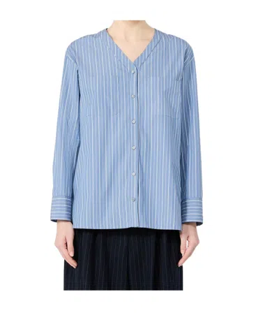 Max Mara Long-sleeved Shirt In Red